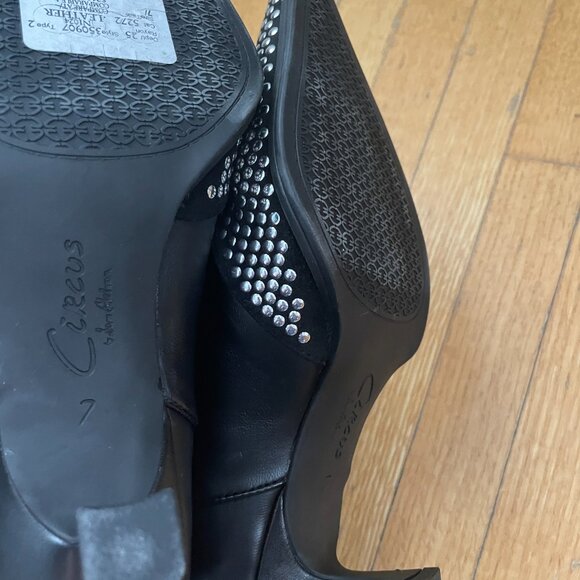 Circus by Sam Edelman Yolanda Metal Western Bootie size 7 - Picture 8 of 9